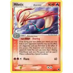 EX: Dragon Frontiers - 005/101 - Milotic (delta species) - Holo