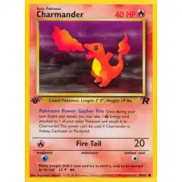 Team Rocket - 50/82 - Charmander - 1st Edition