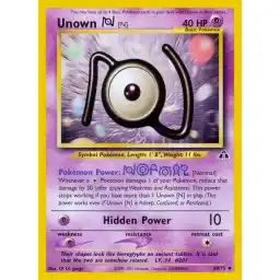 Neo Discovery - 50/75 - Unown N