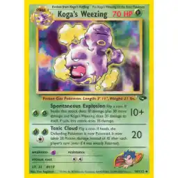 Gym Challenge - 050/132 - Koga's Weezing