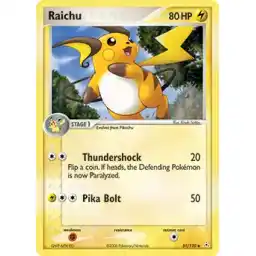 EX: Holon Phantoms - 051/110 - Raichu