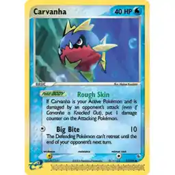 EX Ruby & Sapphire - 051/109 - Carvanha