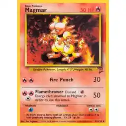 Base Set 2 - 051/130 - Magmar (Lightly Played)