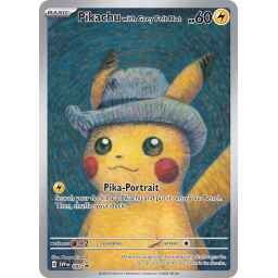 [Auksjon] Pokemon SV Promo SVP085 - Pikachu with Grey Felt Hat (sealed)