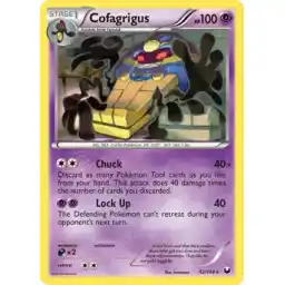 Dark Explorers - 052/108 - Cofagrigus - Rare