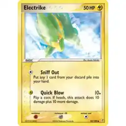 EX Crystal Guardians - 052/100 - Electrike