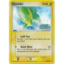 EX Crystal Guardians - 052/100 - Electrike - Reverse Holo (Lightly Played)