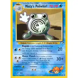 Gym Heroes - 053/132 - Misty's Poliwhirl
