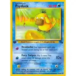 Fossil - 53/62 - Psyduck - 1st Edition