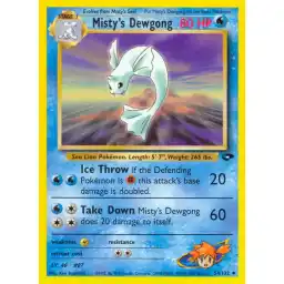 Gym Challenge - 054/132 - Misty's Dewgong (Near Mint -)