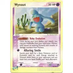 EX Sandstorm - 054/100 - Wynaut - Reverse Holo