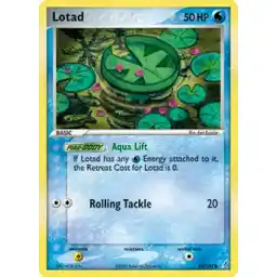 EX Crystal Guardians - 055/100 - Lotad (Moderately Played)