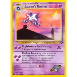 Gym Challenge - 055/132 - Sabrina's Haunter