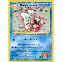 Gym Heroes - 055/132 - Misty's Seaking (Near Mint -)