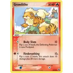 EX Legend Maker - 55/92 - Growlithe