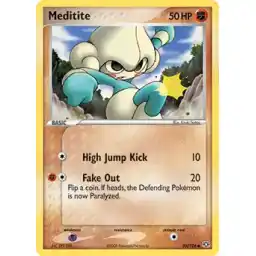 EX Emerald - 55/106 - Meditite