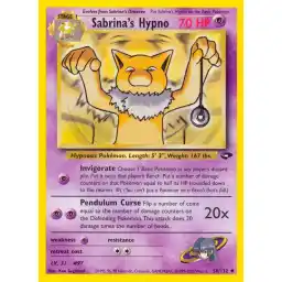 Gym Challenge - 056/132 - Sabrina's Hypno