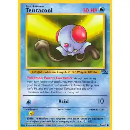 Fossil - 56/62 - Tentacool