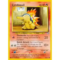 Neo Genesis - 057/111 - Cyndaquil lv 21 (Lightly Played)