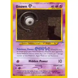 Neo Destiny - 057/105 - Unown C