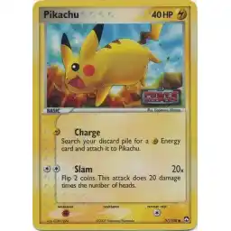 EX Power Keepers - 57/108 - Pikachu - Reverse Holo (Lightly Played)