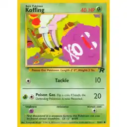 Team Rocket - 58/82 - Koffing