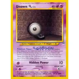 Neo Destiny - 059/105 - Unown Q