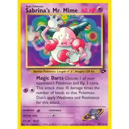 Gym Challenge - 059/132 - Sabrina's Mr. Mime