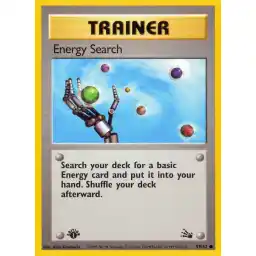 Fossil - 59/62 - Energy Search - 1st Edition