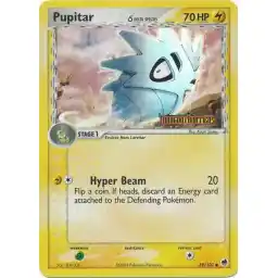 EX: Dragon Frontiers - 059/101 - Pupitar (delta species) - Reverse Holo