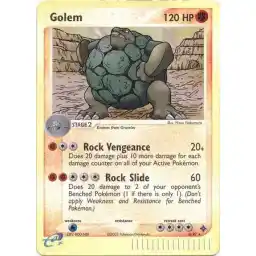 EX Dragon - 5/97 - Golem - Reverse Holo (Lightly Played)