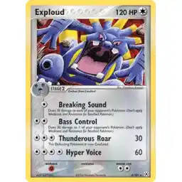EX Hidden Legends - 6/101 - Exploud - Holo Rare