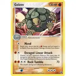 EX Legend Maker - 6/92 - Golem - Holo Rare