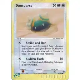 EX Sandstorm - 060/100 - Dunsparce - Reverse Holo