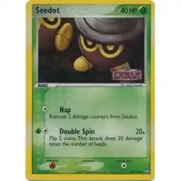 EX Power Keepers - 60/108 - Seedot - Reverse Holo (Heavily Played)