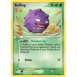 EX Team Rocket Returns - 061/109 - Koffing