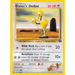 Gym Challenge - 061/132 - Blaine's Doduo