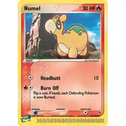 EX Ruby & Sapphire - 061/109 - Numel