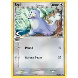 EX: Dragon Frontiers - 062/101 - Seel (delta species)