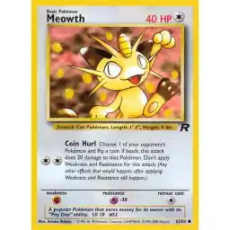 Team Rocket - 62/82 - Meowth