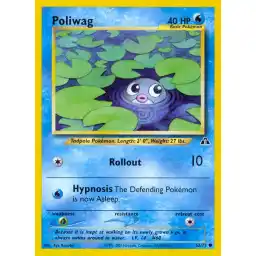 Neo Discovery - 62/75 - Poliwag (Lightly Played)
