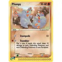 EX Ruby & Sapphire - 062/109 - Phanpy