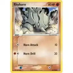 EX Emerald - 62/106 - Rhyhorn