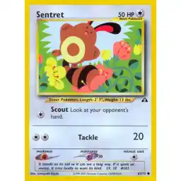 Neo Discovery - 63/75 - Sentret (Near Mint -)