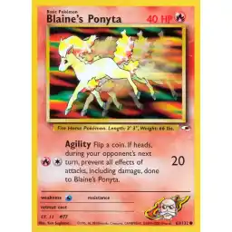 Gym Heroes - 063/132 - Blaine's Ponyta