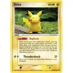 EX Delta Species - 63/113 - Ditto (Pikachu)