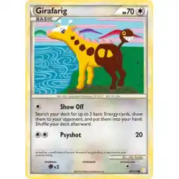 HeartGold & SoulSilver - 064/123 - Girafarig