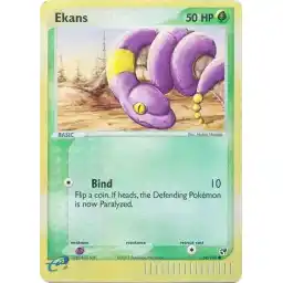 EX Sandstorm - 064/100 - Ekans - Reverse Holo (Lightly Played)