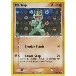 EX Hidden Legends - 64/101 - Machop - Reverse Holo