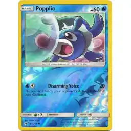 Lost Thunder - 064/214 - Popplio - Reverse Holo